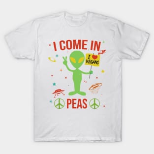 I come in Peas T-Shirt